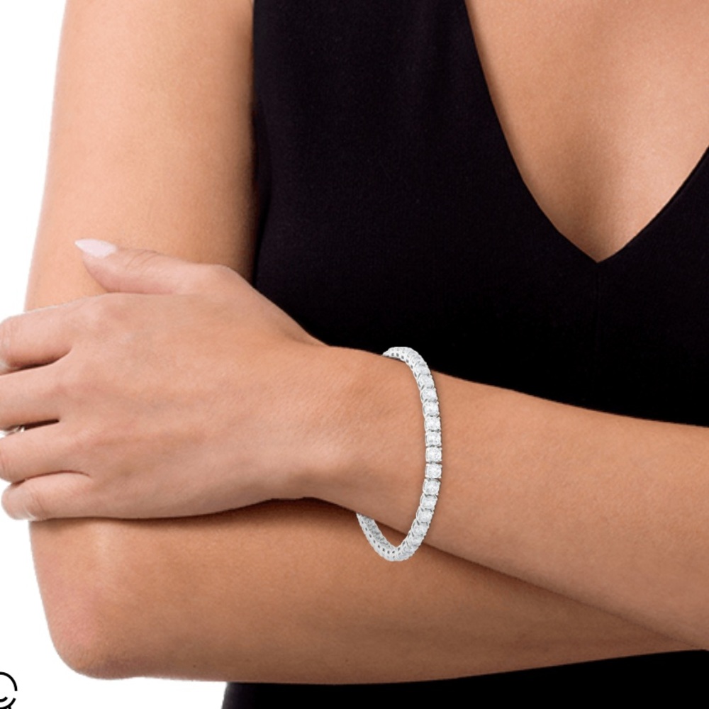 6 karat diamond tennis bracelet